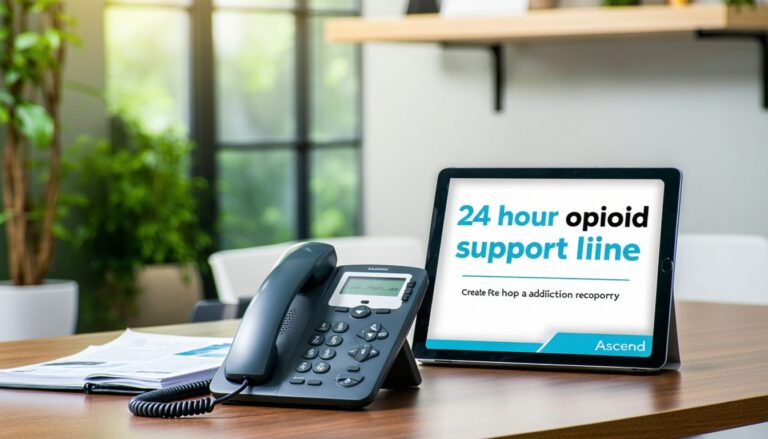 24 hour opioid support line