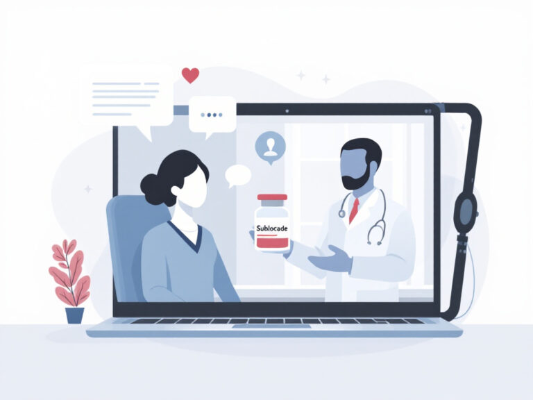 sublocade treatment program via telehealth